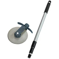 Maximex Rasenkanten-Roller, Edelstahl, silberfarben matt