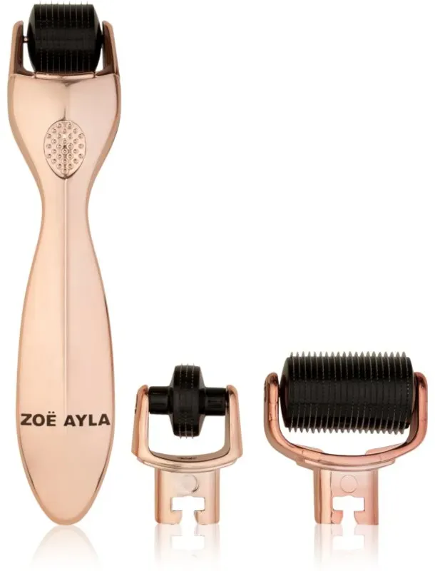 Zoë Ayla Micro-Needling Derma Roller Set Mikro-Nadel Applikator Für Gesicht und Körper 1 St.