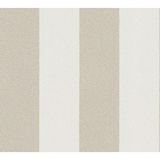 ROLLER AS Creation New Elegance Vliestapete Blockstreifen beige-creme Streifen, 10,05 x 0,53 m)