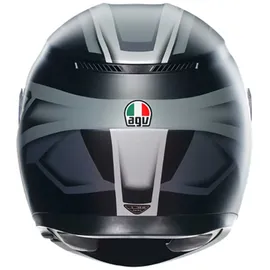 AGV K3 Compound Integralhelm - Matt Schwarz/Grau / L