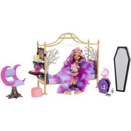 Monster High Puppenzubehör Schlafzimmer Set Clawdeen Wolf NEU OVP