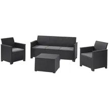 KETER Emma Lounge Set 5-tlg. Graphit