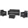KETER Emma Lounge Set 5-tlg. Graphit