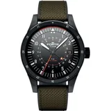 Fortis FLIEGER F-43 Triple-GMT PC-7 Team Edition F4260004 Herren Automatikuhr Streng Limitierte Auflage