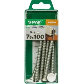 SPAX - Rahmenanker 7.5 X 100 Mm Tx 30 - 6 Stk. Holzschrauben