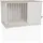 hjh living PAWHOME XL 102 x 60 x 65,5 cm Weiß/Eiche