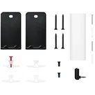 Bose Wall Bracket zu Soundbar 500/700/900 (1 Paar, Wandmontage, Neigbar), Lautsprecher Ständer + Wandmontage, Schwarz