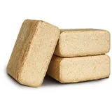 JSM-Brennholz - Kiefer Holzbriketts - 2 Pakete, 12 Briketts im Paket