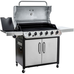 Char-Broil Gasgrill Convective 640 S - XL silberfarben Gasgrills Grills Garten Balkon