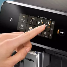 Philips 2300 Series EP2334/10 Schwarz/Klavierlack-Kaschmirgrau