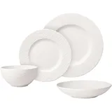Villeroy & Boch Manufacture Rock Tafelservice 16-tlg. weiß