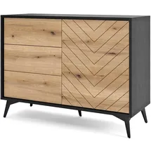 Selsey Boulia 104 cm Schwarz