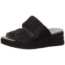 WALDLÄUFER H-Dina Pantolette Schwarz - 39 EU Weit