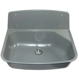 Haas + Sohn Haas Wandausgussbecken mit Siphon Dn50