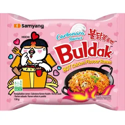 Samyang Buldak Hot Chicken Flavour Ramen Carbonara 130G