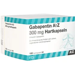 Gabapentin AbZ 300 mg Hartkapseln 100 St
