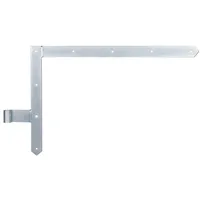 GAH Alberts Alberts Tor-Winkelband spitz, oben, 400x600mm ⌀16mm galvvz.