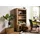 Massivmoebel24 Regal 100 x 45 x 175 cm Beige