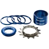 Reverse Components Reverse Single Speed Umbau Kit 13 Zähne dunkel blau