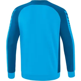 Erima Six Wings Sweatshirt curacao/mykonos XL