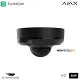 Ajax DomeCam Mini HL Schwarz