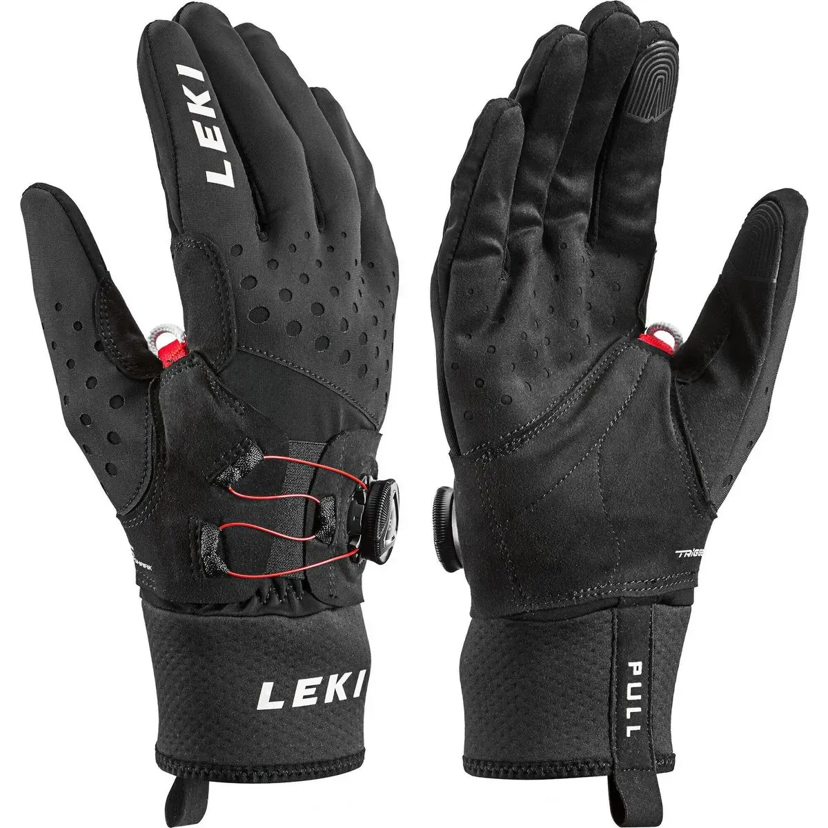 LEKI Nordic Tune Shark Boa® black 11,0