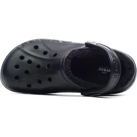 Crocs Unisex Baya Lined Clog, Black/Black, 36/37 EU