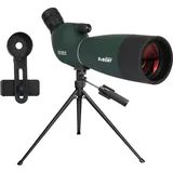 Svbony SV28PLUS Spektiv, mit Stativ, BAK4 FMC Objektiv, Telefonadapter Stativtasche, für Vogelbeobachtung,