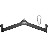 Vevor Latzug-Aufsatz Ruder-V-Stange-Aufsatz 550 kg belastbar für Kabelzugmaschinen, Trizeps-Zugstange,