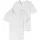 SCHIESSER 2P 95-5 Organic Cotton T-Shirt weiß S