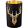 Edzard Windlicht Lio Glas Schwarz/Gold