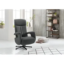 die planbar Relaxsessel MP-RS18073 Polyester 71 x 110 x 83 cm Grau drehbar mit Kopfpolsterverstellung und Relax-Funktion