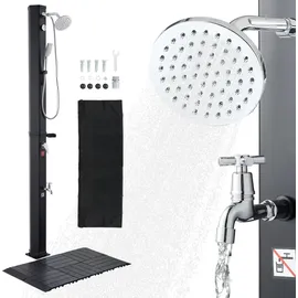 Vevor Solardusche Schwarz 40 L