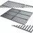 CLP Grillrost 44,5 x 30,3 cm Gusseisen schwarz