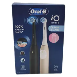 Oral-B iO Series 2 Night Black + 2. Handstück Calm Pink