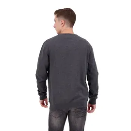 JACK & JONES Ebasic Knit Pullover Mit V-ausschnitt Dark Grey Melange L