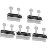 Stück Fensterbegrenzer, Diebstahlsicherung, Einfach Zu Montierende Tür- Und Fensterstopper Für Zuhause, Kinder Und Terrasse-24x24x60mm