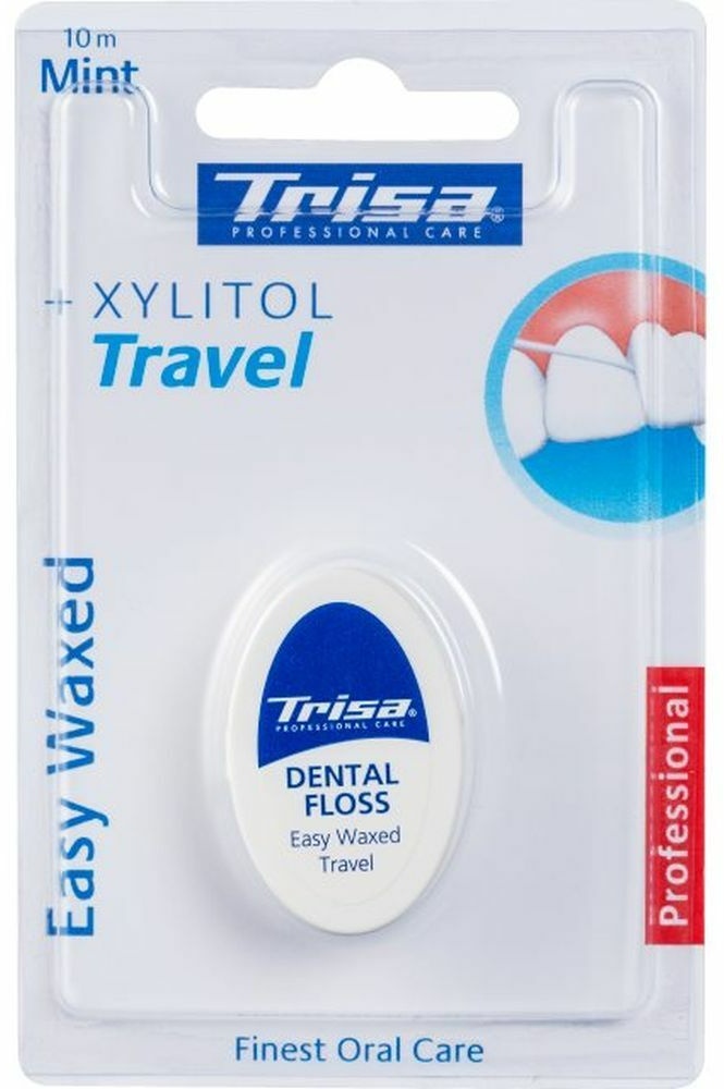TRISA fil dentaire Easy waxed travel 1 pc(s) Fil dentaire