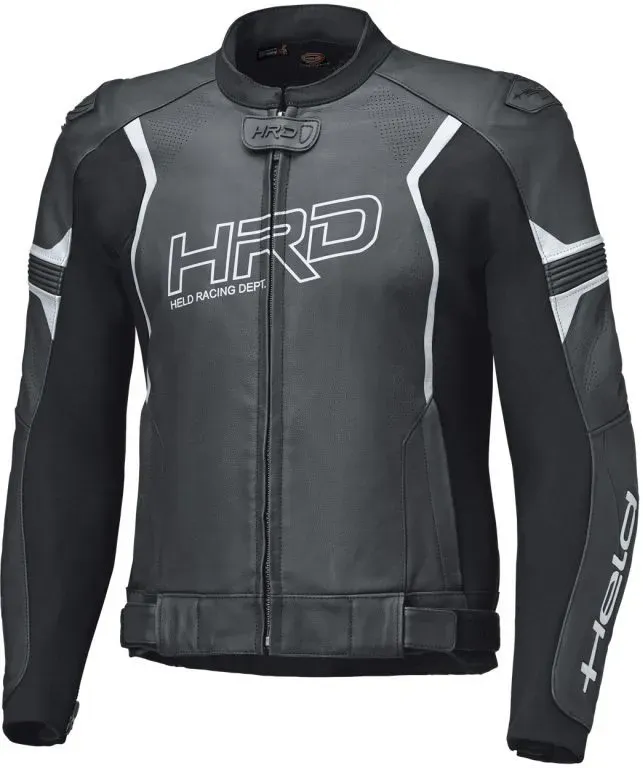 Held STREET ROCKET 4 TOP LEDERJACKE SCHWARZ/WEIß 285