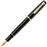 Pelikan Classic P200 Patronenfüller schwarz/gold M (mittel)