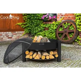 Cook King Feuerschale MONTANA Ø 70 cm Grau
