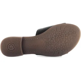 Gabor Pantolette schwarz, 40.5 EU / 7 UK