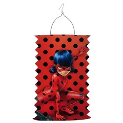 Rote Ladybug Laterne 28cm