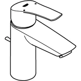 Grohe Eurosmart Einhandmischer Schwarz Matt