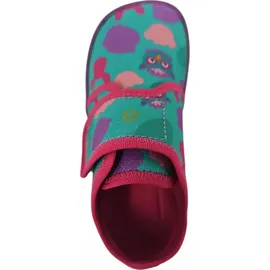 Affenzahn Movy Eule Hausschuh Grün - Grün - 28