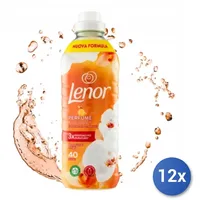 12x Bundle Lenor Weichspüler 840 Ml Konzentrat 40 Messlöffel Goldblumen