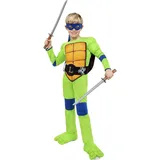 Metamorph Ninja Turtles – Leonardo Kostüm für Kinder (98, 102, 104, 100 A)