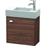 Duravit Waschtischunterschrank wandhängend 48,4 × 44,2 × 23,9 cm, in Nussbaum Dunkel