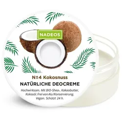 Nadeos Natürliche Deocreme Kokosnuss 40 g
