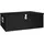 deluke Aluminiumbox mit Deckel 100x55x37 cm schwarz